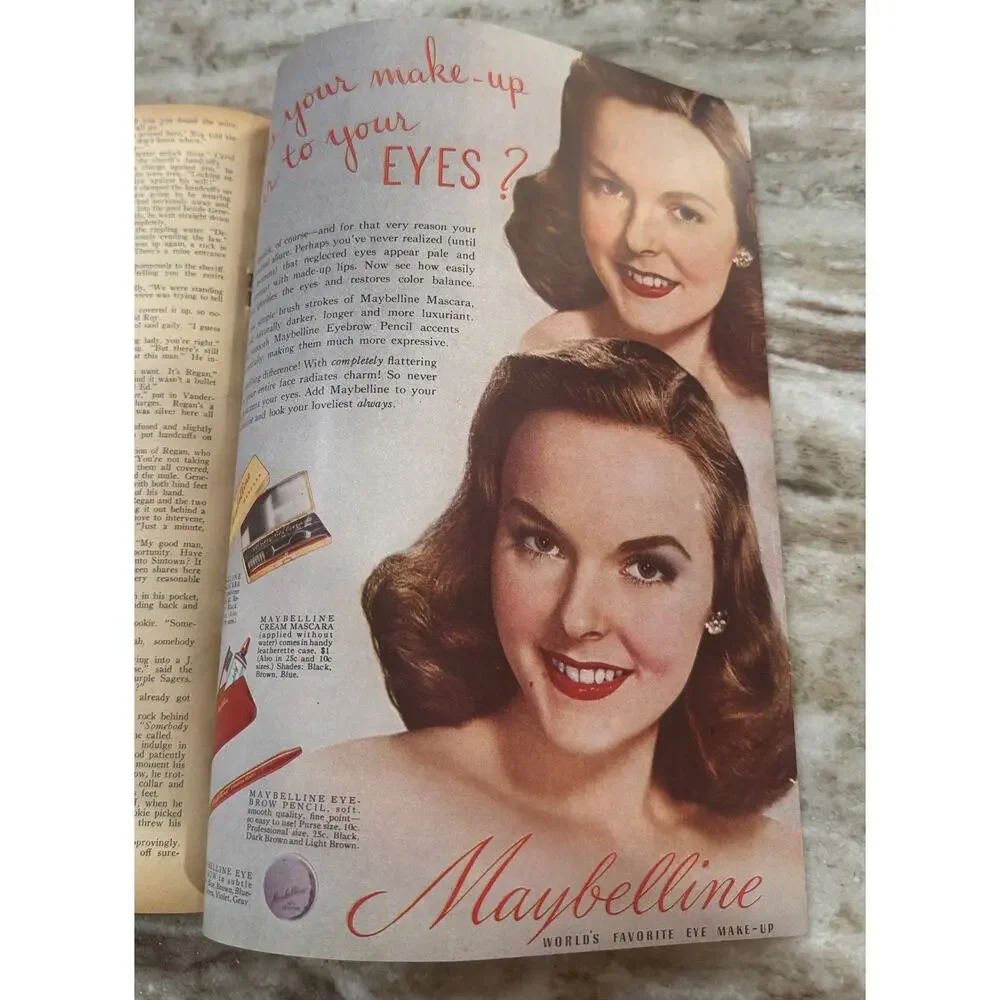Vtg Screen Stories Magazine Nov. 1948 Roy Rogers Dale Evans Ads Fashion +